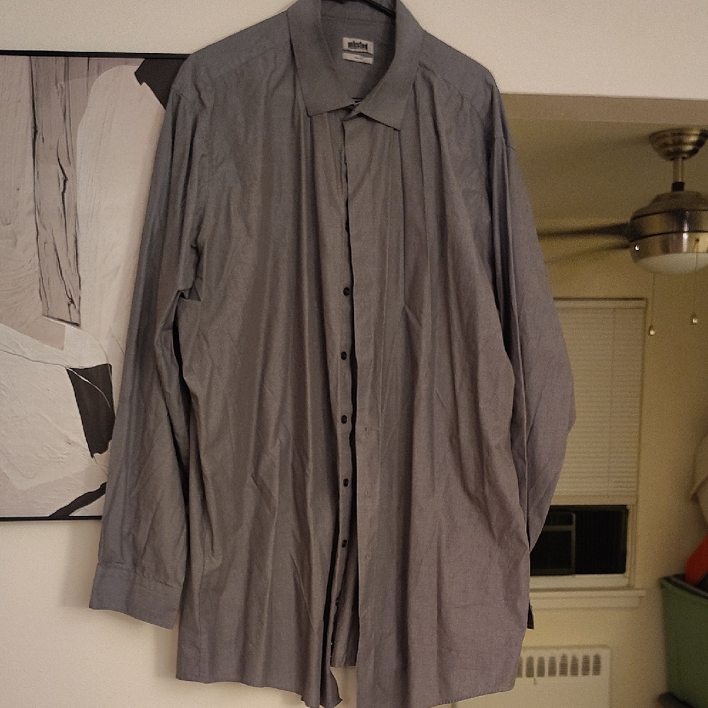 Kenneth Cole Unlisted Gray Shirt